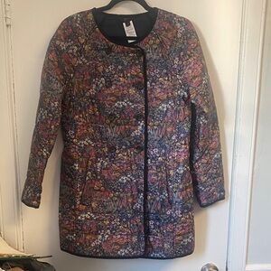J. Crew Multicolor Floral Jacket